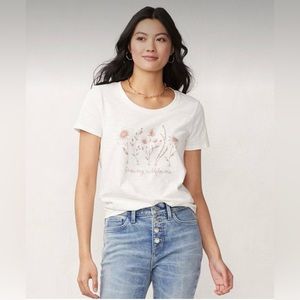 Lauren Conrad Growing Wildflowers tshirt.